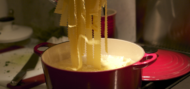Errores al preparar pasta