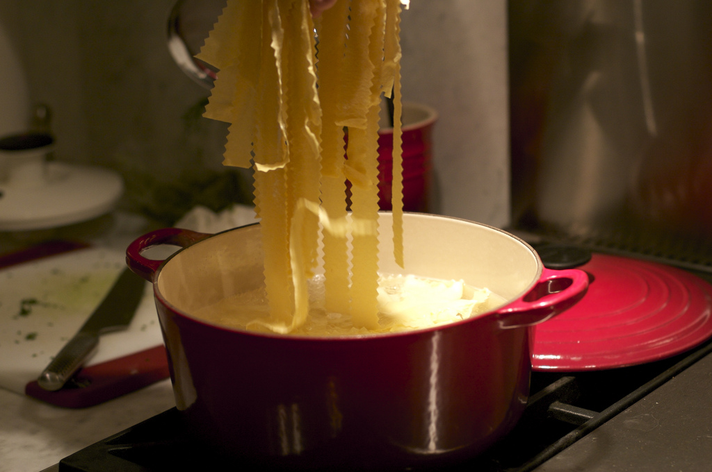 Errores al preparar pasta