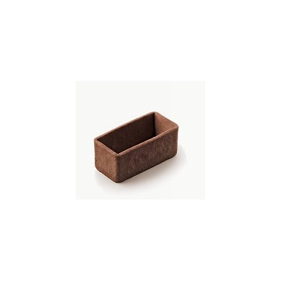 TARTALETA RECTANGULAR CACAO 55 mm. MASDEU C/144 Uds. TARTALETA RECTANGULAR CACAO 55 mm. MASDEU C/144 Uds.