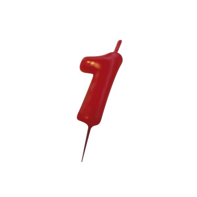 VELA DELITE ROJA Nº 1 C/10 Uds. VELA DELITE ROJA Nº 1 C/10 Uds.