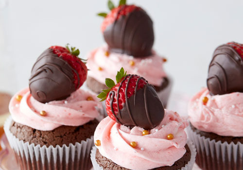 Cupcakes de chocolate