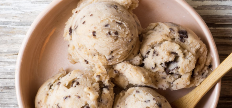 HELADO DE PLÁTANO Y STRACCIATELLA