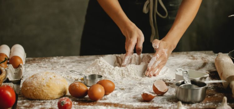 6 kind of wheat flour in bakery